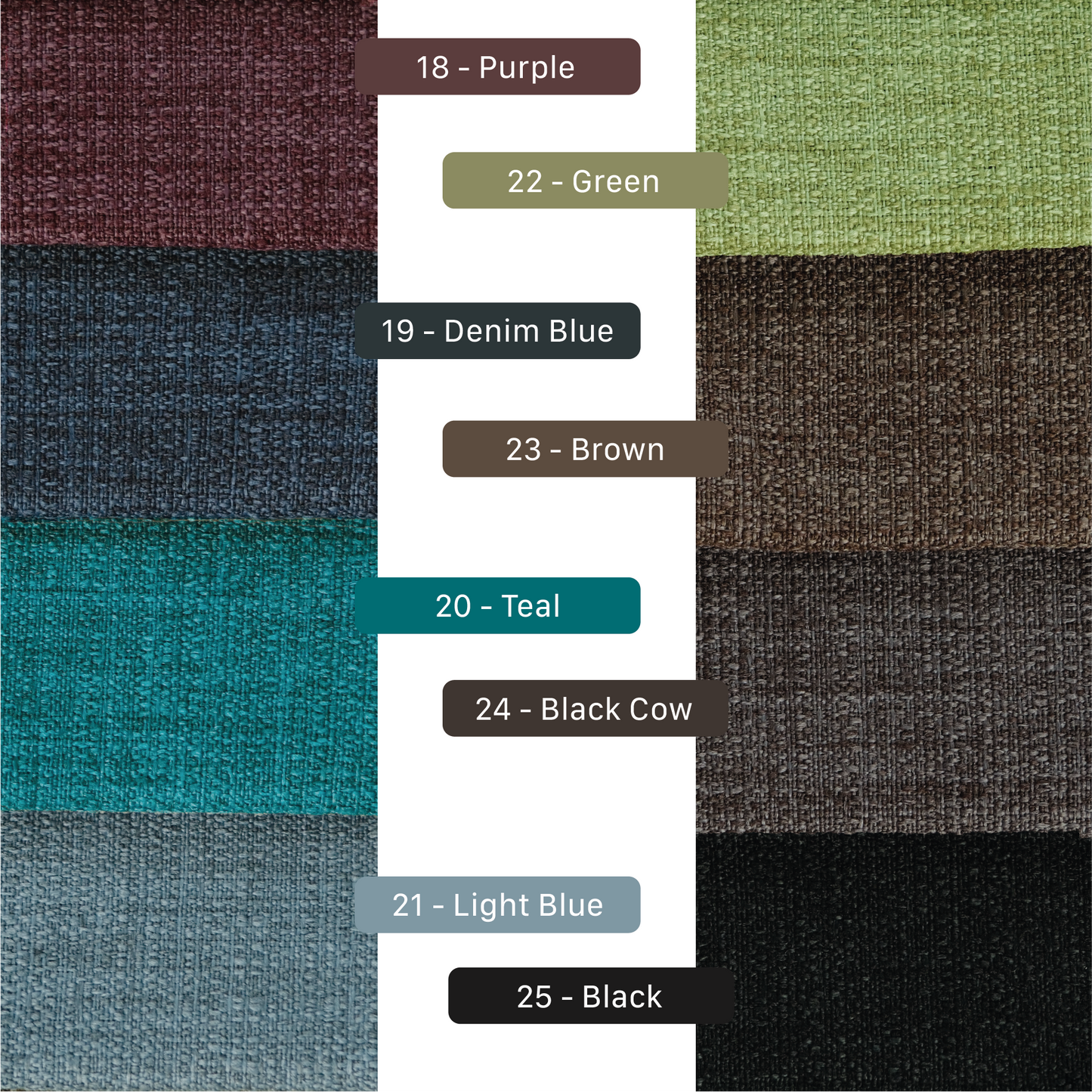 Extra Wide Thick Faux Linen Curtains: 25 Colors, Multiple Hanging Options
