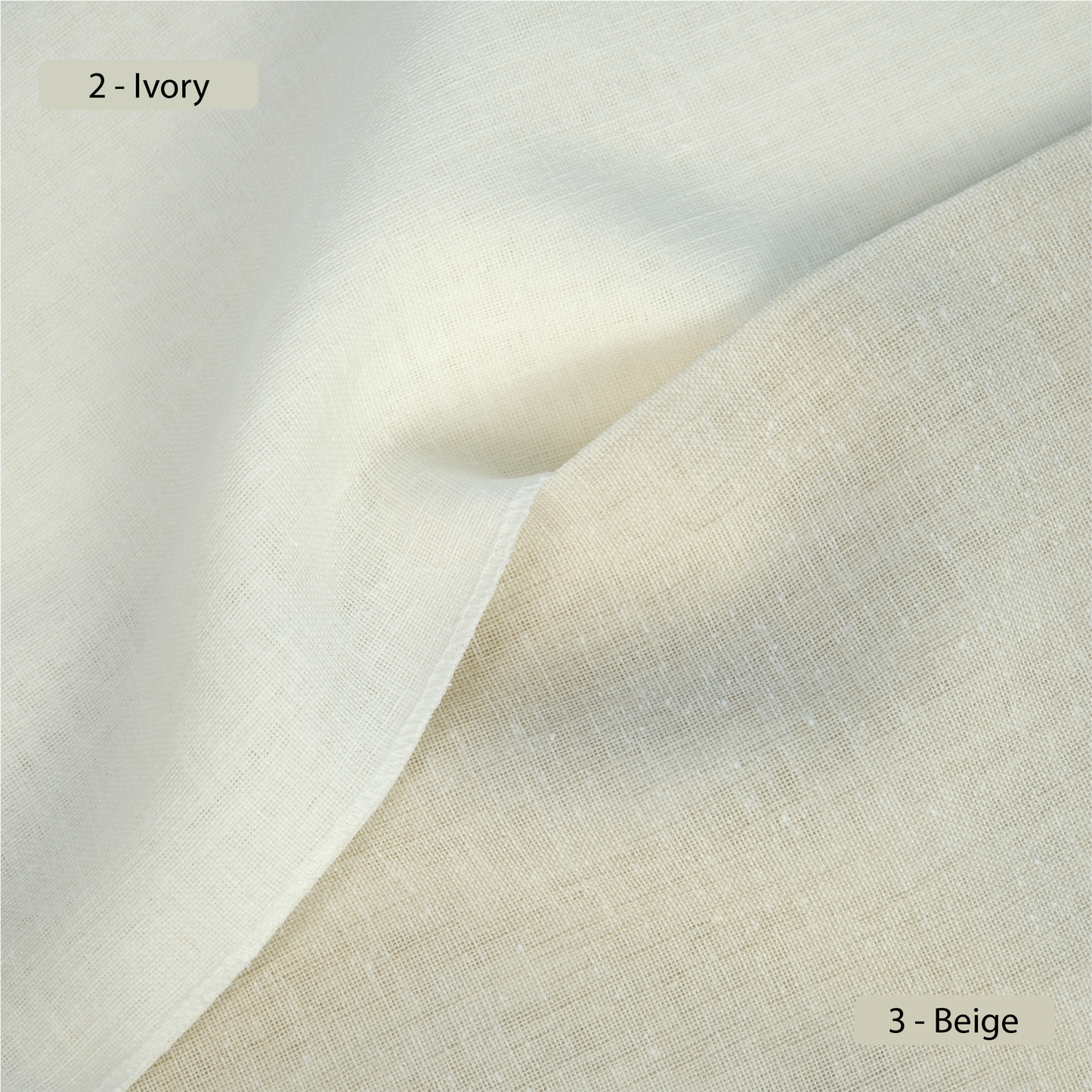 Extra Wide Linen Sheer Curtains: Bedroom & Living Room - Custom Size