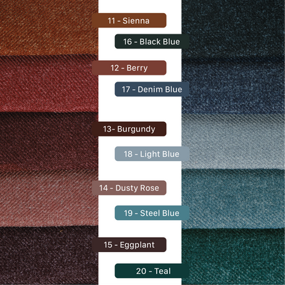 Extra Wide Blackout Curtain: Wool-Like Noise Reduction, Custom Size