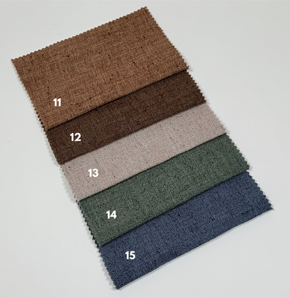 Extra Wide Blackout Linen Curtain: Thermal Insulated Privacy Drapes