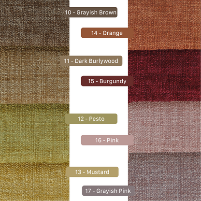 Extra Wide Thick Faux Linen Curtains: 25 Colors, Multiple Hanging Options