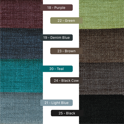 Extra Wide Thick Faux Linen Curtains: 25 Colors, Multiple Hanging Options