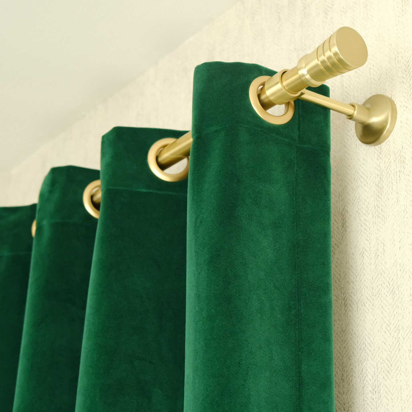 Thick Velvet Curtain Panel: Light Blocking, Sound Insulating - Custom Size