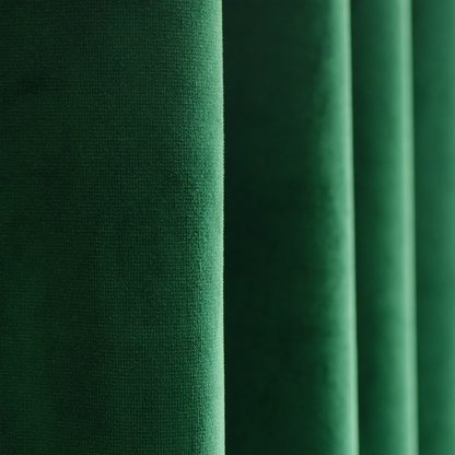 Thick Velvet Curtain Panel: Light Blocking, Sound Insulating - Custom Size