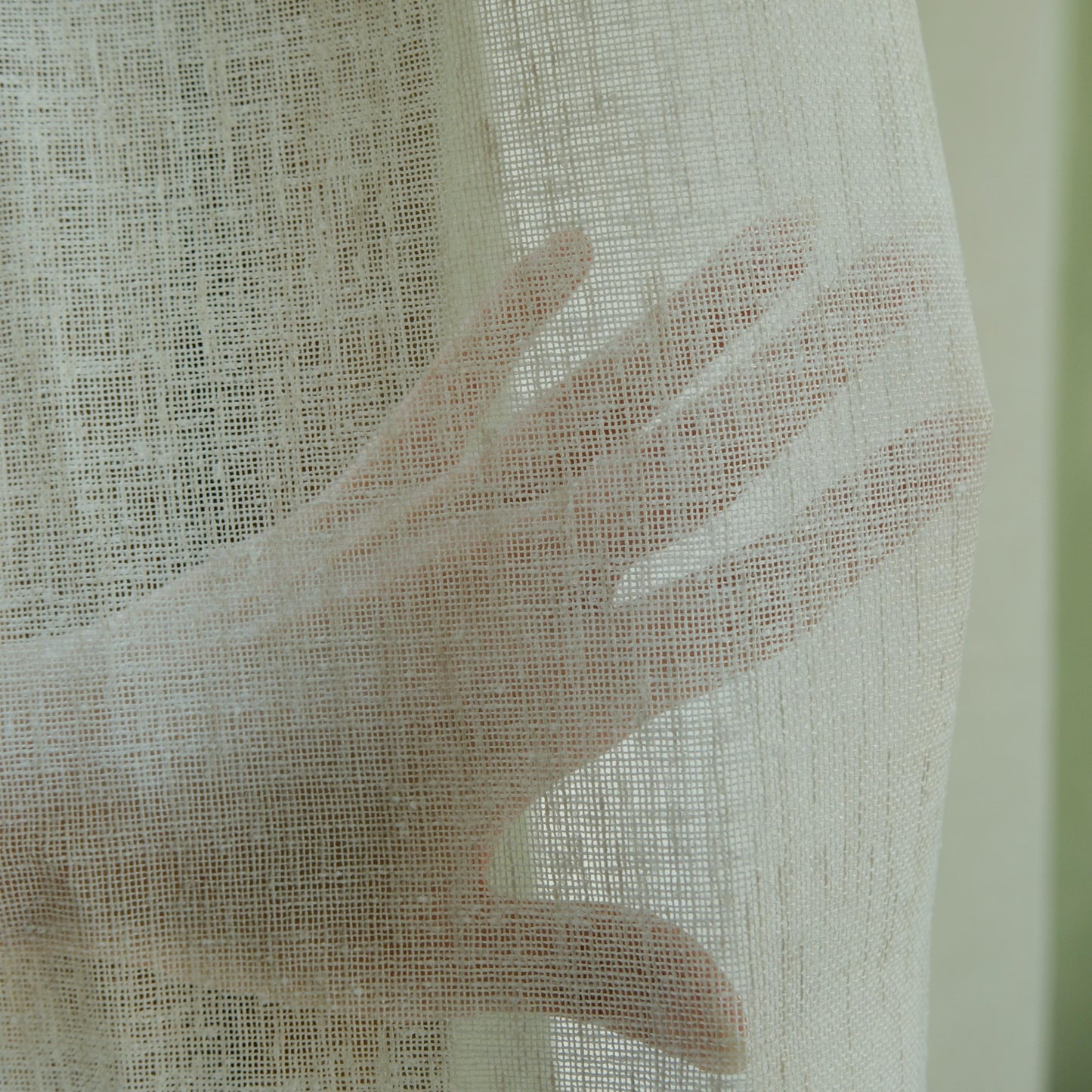 Extra Wide Linen Sheer Curtains: Bedroom & Living Room - Custom Size