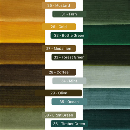 Woven Velvet Upholstery Fabric: 55" Wide, Durable 100K Martindale