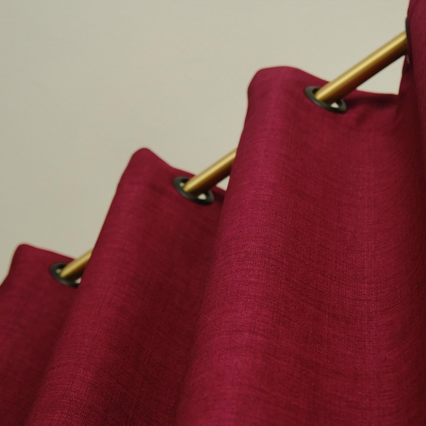 Extra Wide Thick Faux Linen Curtains: 25 Colors, Multiple Hanging Options