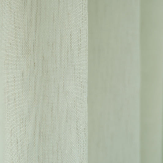 Extra Long Thick Linen Sheer Curtain for 2 Story Windows